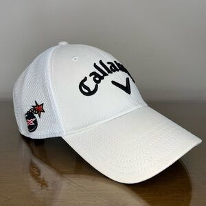 Callaway V Golf Hat Men Fitted White Odyssey X HOT S/M Cap Mesh XHOT